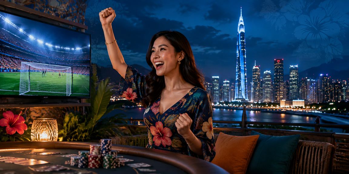 Pemain di Kuala Lumpur menikmati permainan poker dalam talian dengan suasana gaya Melayu
